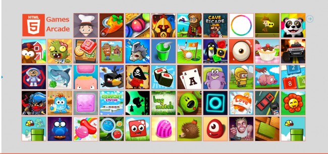 New HTML5 games.